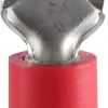 Flatsstift 1,5 mm röd hane, 10-pack