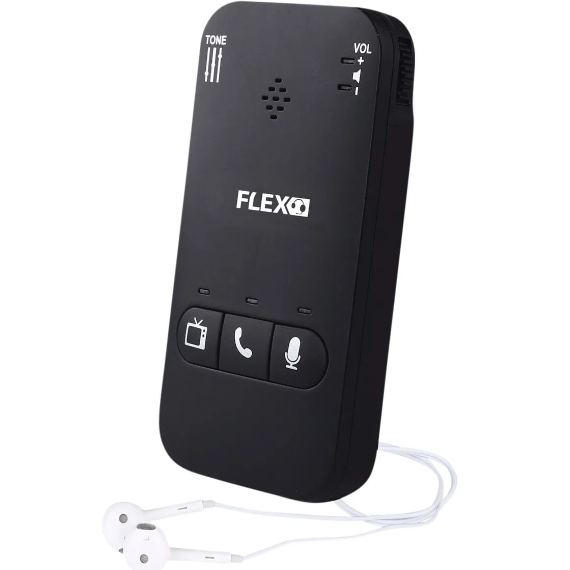 Flex ljudförstärkare för tv, mobiltelefon och samtal