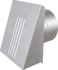 Flexit ventilationskåpa med backspjäll, 125 mm