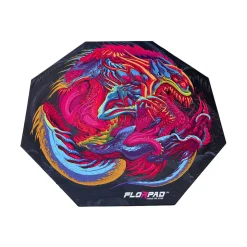 Florpad Hyper Beast golvskydd till gamingstol, 100 cm
