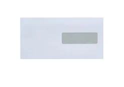 Fönsterkuvert E65 H2, vita, 50-pack