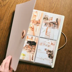 Fotoalbum A4 med plastfickor