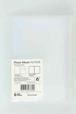 Fotoalbum med plastfickor 10x15 cm 60 bilder