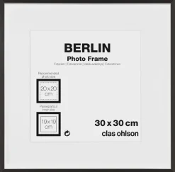 Fotoram Berlin, svart