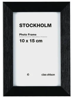 Fotoram Stockholm, svart