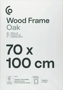 Fotoram trä FSC 70x100 cm