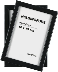 Fotoram Helsingfors 2-pack, svart