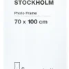 Fotoram Stockholm, vit