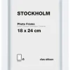 Fotoram Stockholm, vit