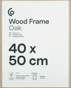 Fotoram trä FSC 40x50 cm