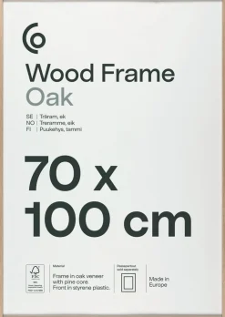 Fotoram trä FSC 70x100 cm