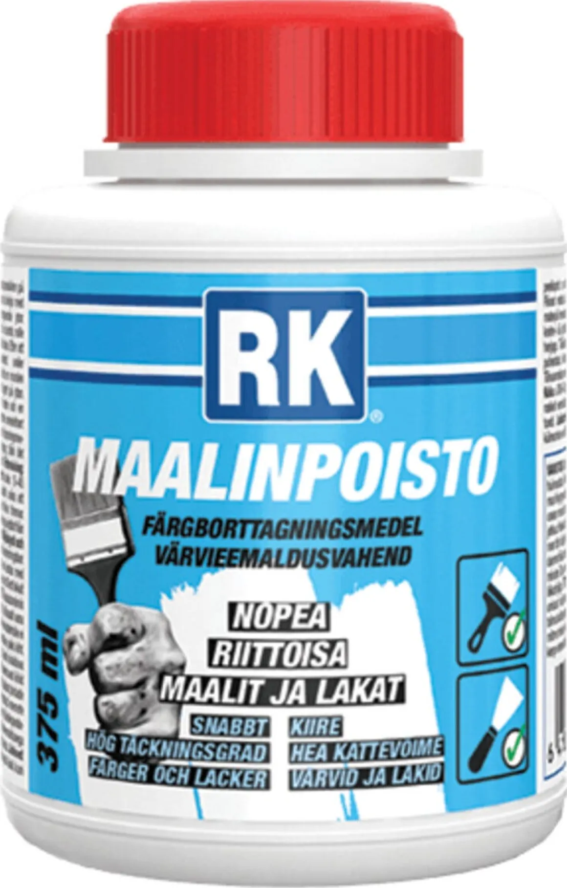 Färgborttagning RK Paint Remover, 375 ml