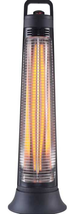Fristående infravärmare med timer, 900 W
