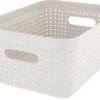 Förvaringskorg Neat beige, återvunnen plast