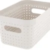 Förvaringskorg Neat beige, återvunnen plast