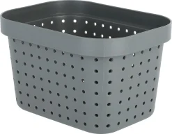 Förvaringskorg Neat grå, återvunnen plast
