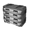 Förvaringslådor med rack Cocraft FSS, 4-pack