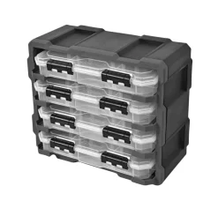 Förvaringslådor med rack Cocraft FSS, 4-pack