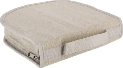 Förvaringsväska för bestick och tallrikar, beige