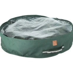 Förvaringsväska för julkrans och dekorationer grön, 50 cm