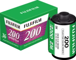 Fujifilm 200 färgfilm ISO 200 35 mm, 36 exp