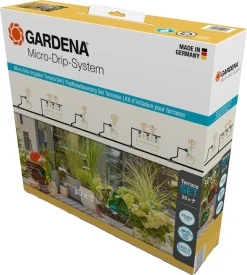 Gardena Micro-Drip bevattning terrass, balkong, 30 plantor