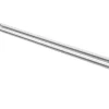Gardinstång med väggfäste, 6,5 cm, vit