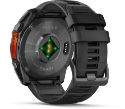 Garmin Fenix 8 träningsklocka med GPS grå-svart