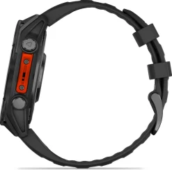 Garmin Fenix 8 träningsklocka med GPS grå-svart