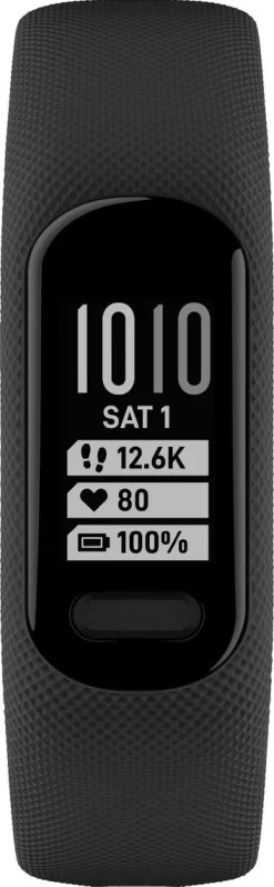 Garmin Vivosmart 5 pulsklocka med stegräknare, svart