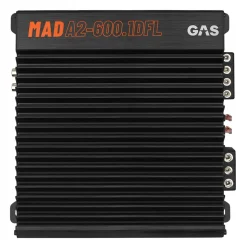 GAS Audio Power MAD A2-600.1DFL monoslutsteg, 600W RMS