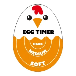 Äggtimer med färgskiftning för perfekt kokta ägg