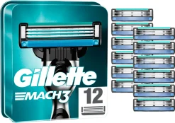 Gillette Mach3, rakblad 12-pack