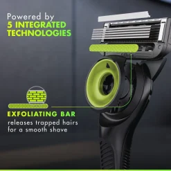 Gillette Labs Exfoliating rakhyvel med 1 rakblad