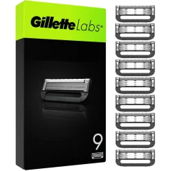 Gillette Labs rakblad, 9 pack