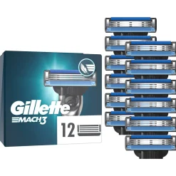Gillette Mach3 rakblad, 12-pack