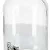 Glasburk med kran, 3,5 liter