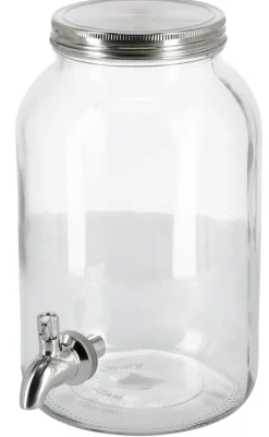 Glasburk med kran, 3,5 liter