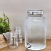 Glasburk med kran, 6 liter