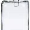 Glasburk med lock