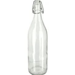 Glasflaska med snäpplock