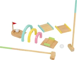 Golfset i trä för barn, från 3 år