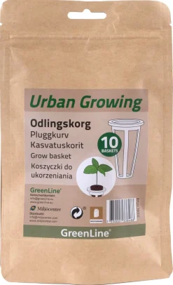 Greenline Urban Growing odlingskorgar, 10-pack