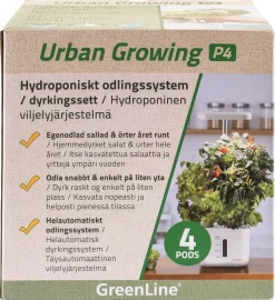 Greenline Urban Growing P4 hydroponisk odling kit