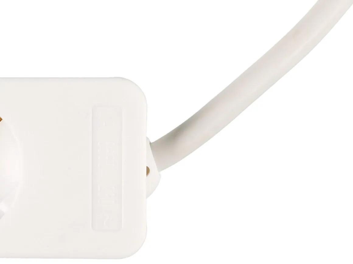 Grenuttag 5-vägs, strömbrytare, 5 m kabel