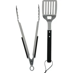 Grillverktyg set 2 delar, rostfritt stål