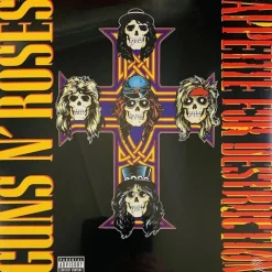 Guns N’ Roses Appetite for Destruction vinylskiva