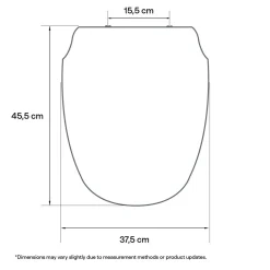 Gustavsberg Nordic 23XX toalettsits standard, vit