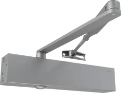 Habo 500 dörrstängare med standardarm, silver