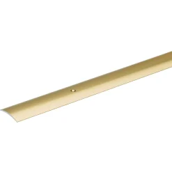 Habo A13 skarvlist golv med skruvhål 40 mm, mässing, 100 cm